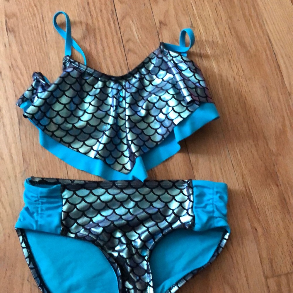 Justice girls mermaid swimsuit